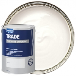 Wickes Truewhite Undercoat Paint - White 5L &pound;34.00