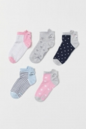  5-pack trainer socks £5.00