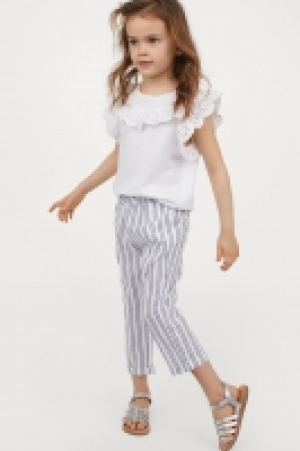  Pull-on linen-blend trousers £6.00