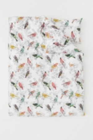  Patterned duvet cover set £19.00