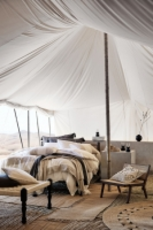  Washed linen duvet cover set £56.00