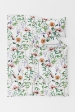  Cotton satin duvet cover set £19.00
