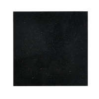 Wickes  Wickes Polished Granite Black Natural Stone Floor Tile 305 x