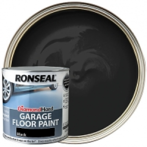 Ronseal Diamond Hard Garage Floor Paint - Satin Black 2.5L £34.00