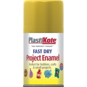 Plastikote Fast Dry Enamel Aerosol Spray - Antique Gold 100m £4.00