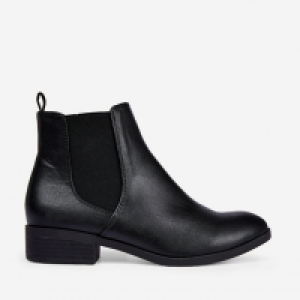 Wide Fit Black Morgan Chelsea Boots