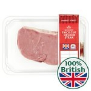 Morrisons  British Sirloin Thick Cut 