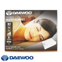 HomeBargains  Daewoo Heated Blanket (Double)