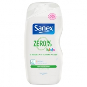Sanex Zero% Kids Bodywash & Bathfoam 500Ml £2.50