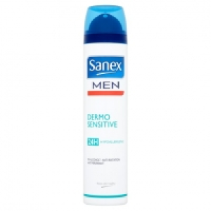 Tesco  Sanex Mens Sensitive 24 Hour Anti Perspirant 250Ml