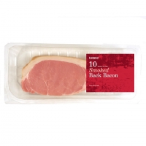 Iceland  Iceland 10 Rashers Average Smoked Back Bacon 300g