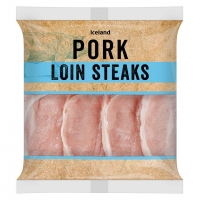 Iceland  Iceland Pork Loin Steaks 450g