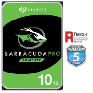 Overclockers Seagate Seagate 10TB BarraCuda PRO 7200RPM 256MB Cache Internal Hard