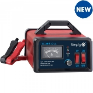 Simply Metal Case Smart Battery Charger 10A