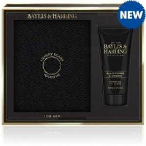 JTF  Baylis & Harding Black Pepper Scarf Set