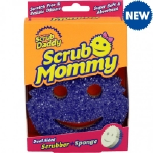 Scrub Mommy Purple Sponge and Scrubber
