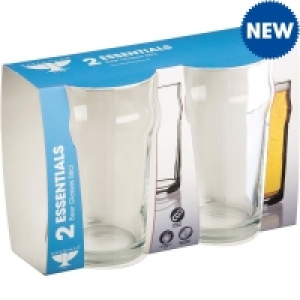 Essentials Nonik Glasses 56cl 2pk