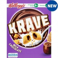 JTF  Kelloggs Krave Milk Chocolate 375g