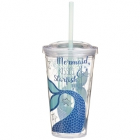 BMStores  Soda Cup with Fruit Infuser - Mermaids
