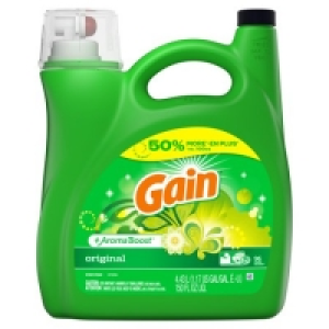 Gain Original HE, Liquid Laundry Detergent, 150 Fl Oz 96 loa