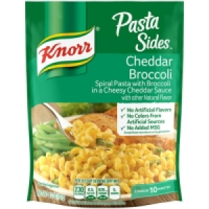 (3 Pack) Knorr Cheddar Broccoli Pasta Side Dish, 4.3 oz