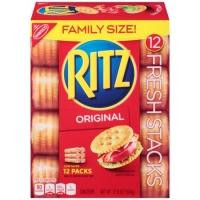 Walmart  Nabisco Ritz Fresh Stacks Original Crackers, 17.8 Oz., 12 Co