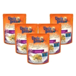 (5 Pack) UNCLE BENS Ready Rice: Jasmine, 8.5oz
