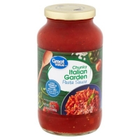Walmart  (3 pack) Great Value Chunky Italian Garden Pasta Sauce, 24 o