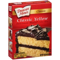 Walmart  (2 pack) Duncan Hines Classic Yellow Deliciously Moist Cake 