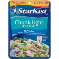 Walmart  (6 pack) StarKist Chunk Light Tuna in Water, 2.6 Oz