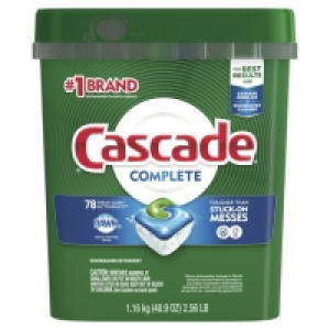 Cascade Complete Actionpacs, Dishwasher Detergent, Fresh Sce