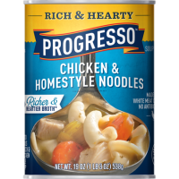 Walmart  (8 Pack) Progresso Rich and Hearty Chicken and Homestyle Noo