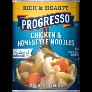 (8 Pack) Progresso Rich and Hearty Chicken and Homestyle Noo
