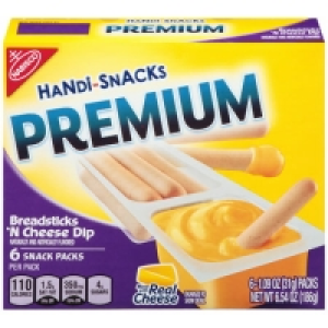 Nabisco Handi-Snacks Premium Breadsticks N Cheesy Dip Snack