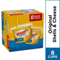 Walmart  Velveeta Original Shells & Cheese Microwavable Cups, 8 Count