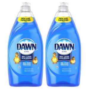 (2 Pack) Dawn Ultra Dishwashing Liquid Dish Soap Original Sc