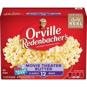 Orville Redenbachers Movie Theater Butter Microwave Popcorn