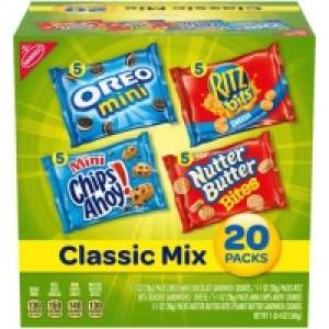 Nabisco Mini Chips Ahoy!, Oreo, & Nutter Butter Variety Pack