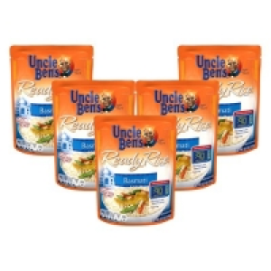 (5 Pack) UNCLE BENS Ready Rice: Basmati, 8.5oz