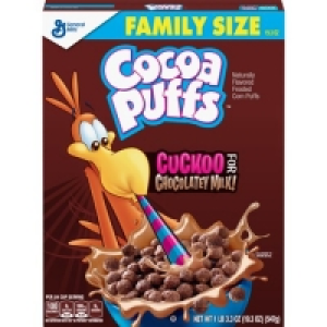 Cocoa Puffs, Chocolate Cereal, 19.3 oz