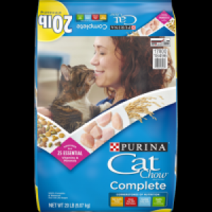 Purina Cat Chow Dry Cat Food, Complete - 20 lb. Bag