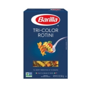 (4 pack) Barilla Pasta Tri-Color Rotini Pasta, 12.0 OZ