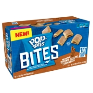 Pop-Tarts Bites Frosted Brown Sugar Cinnamon, 10 Packs, Toas