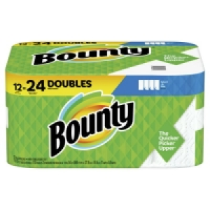 Bounty Select-A-Size Paper Towels, White, 12 Double Rolls =