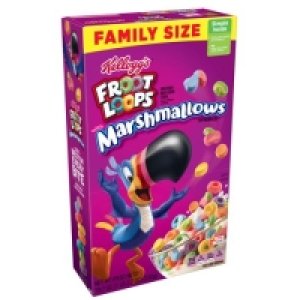 Kelloggs Froot Loops w Marshmallows Breakfast Cereal 18.7 o