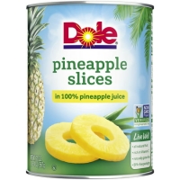 Walmart  (3 Pack) Dole Pineapple Slices in 100% Pineapple Juice 20 oz