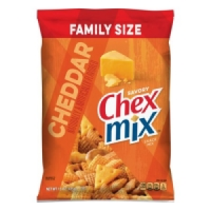 Chex Mix Savory Cheddar Snack Mix, 15 oz Bag