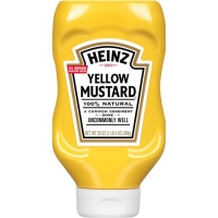 Walmart  (3 Pack) Heinz Yellow Mustard, 20 oz Bottle