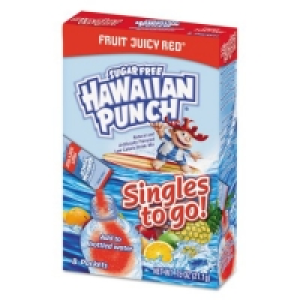 Walmart  (12 Pack) Hawaiian Punch Singles To-Go Drink Mix, Fruity Jui