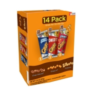 Kelloggs Gripz Chips Deluxe Cheez-It Grahams Variety Snack